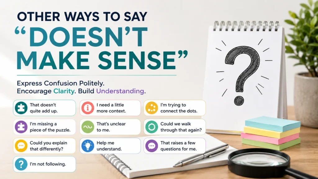 'Doesn’t Make Sense’ quick answer