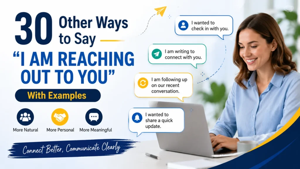 ‘I Am Reaching Out to You’ quick answer