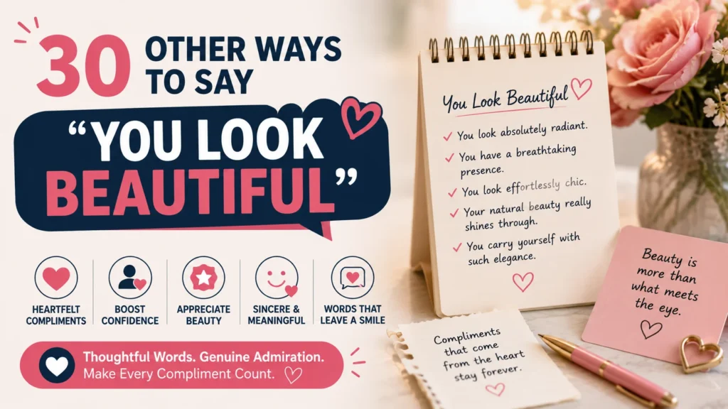 ‘You Look Beautiful’ quick answer