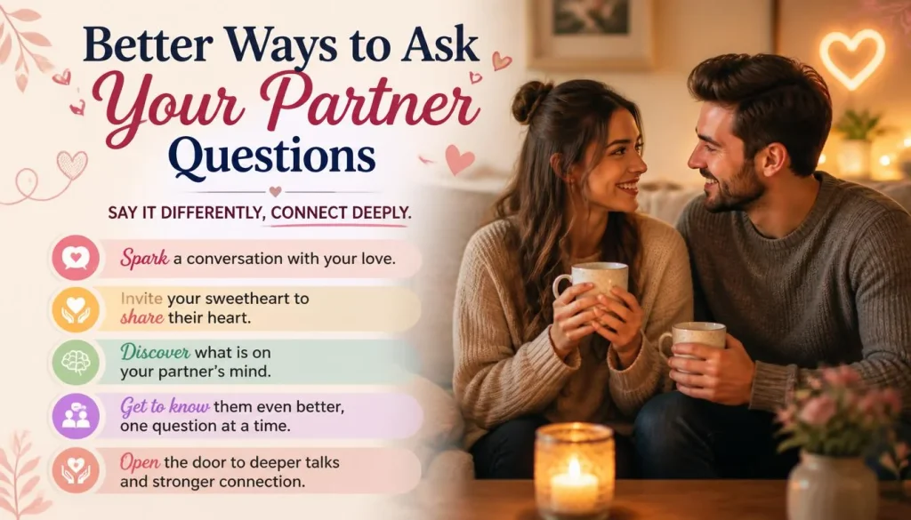 Ask Your Partner Questions quick answer