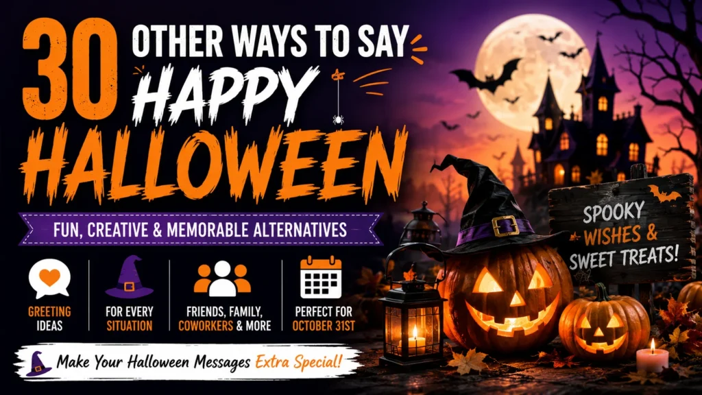 ‘Happy Halloween’ quick answer