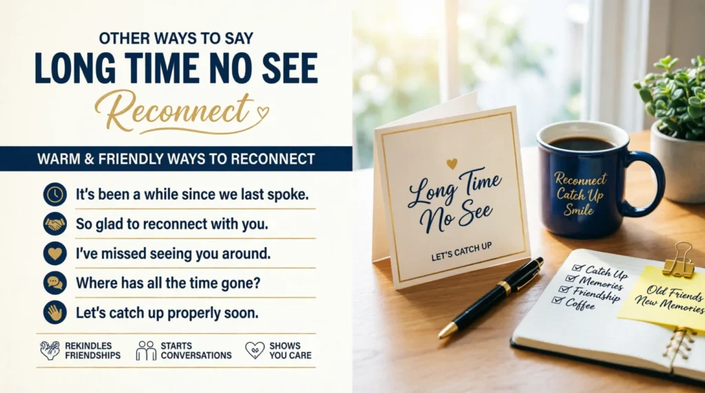 ‘Long Time No See’ quick answer