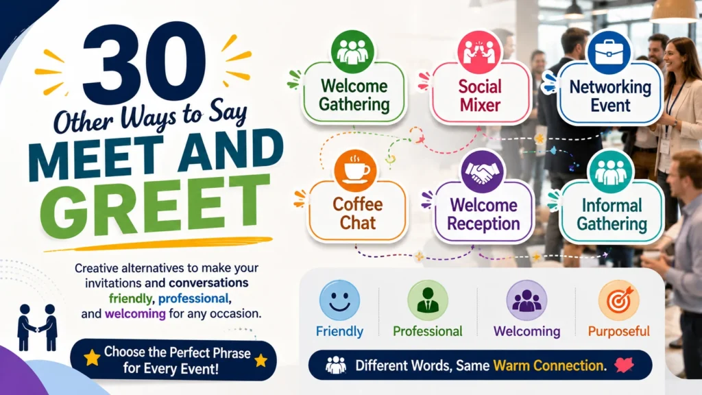 ‘Meet and Greet’ quick answer