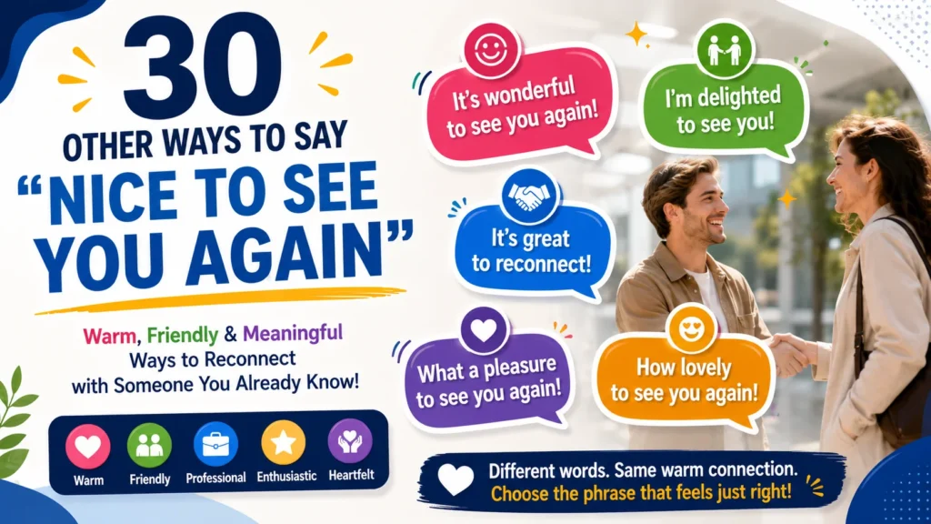 ‘Nice to See You Again’ quick answer
