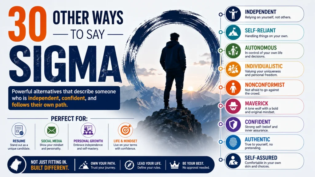 Other Ways to Say ‘Sigma’ quick answer