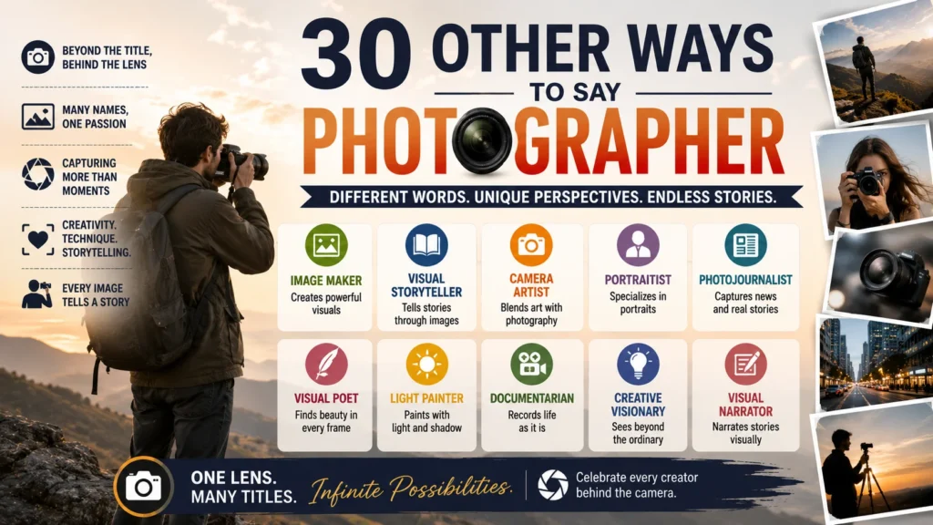 'Photographer' quick answer