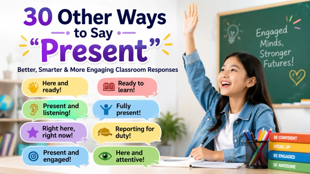‘Present’ in Class quick answer