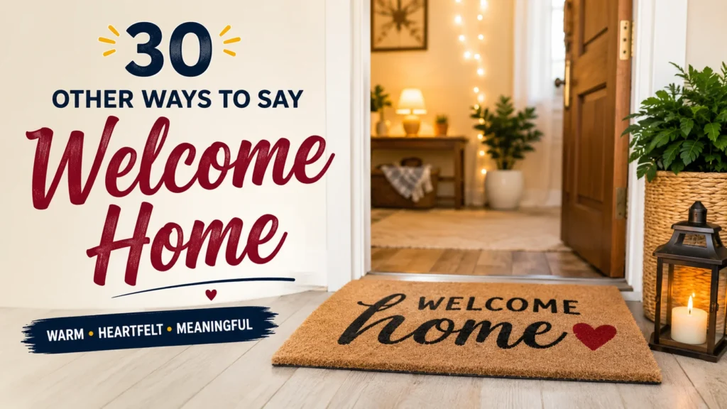 ‘Welcome Home’ quick answer