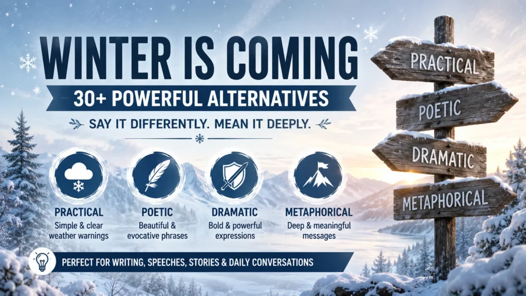 ‘Winter Is Coming’ quick answer