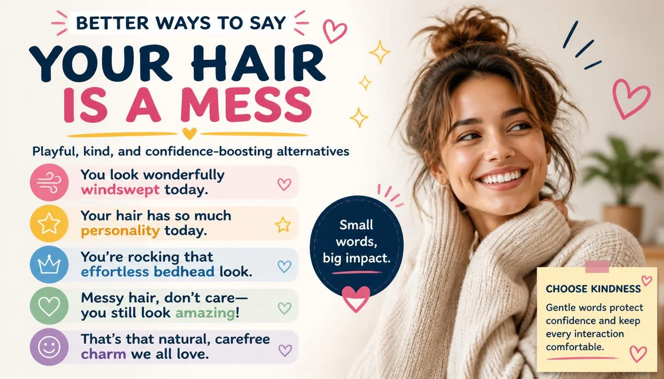 ‘Your Hair Is a Mess’ quick answer