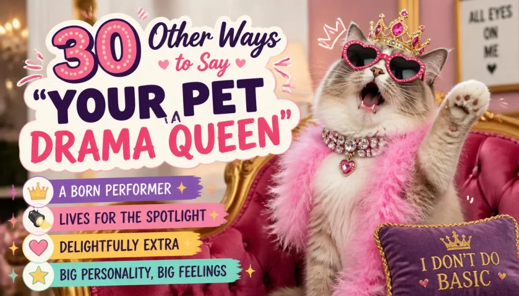 ‘Your Pet Is a Drama Queen’ quick answer