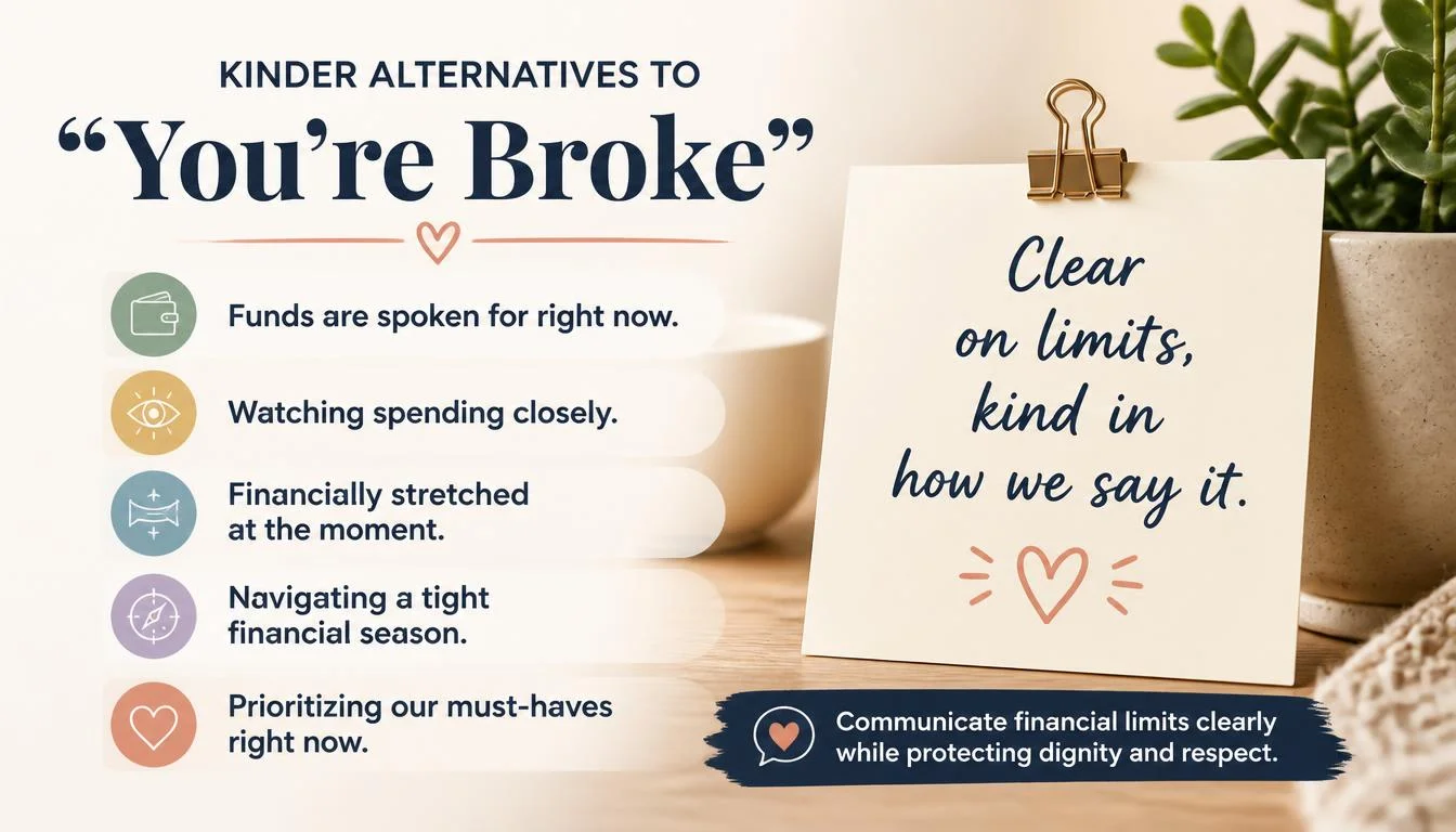 'You're Broke’ quick answer