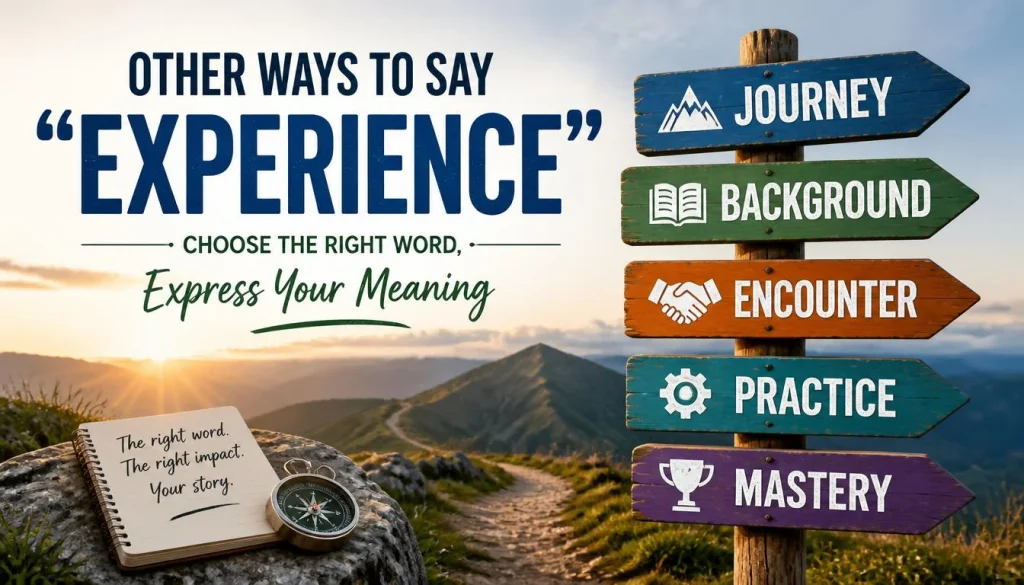 ‘Experience’ quick answer
