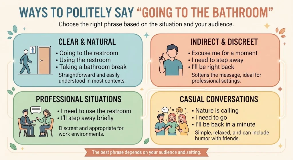 ‘Going to the Bathroom’ quick answer