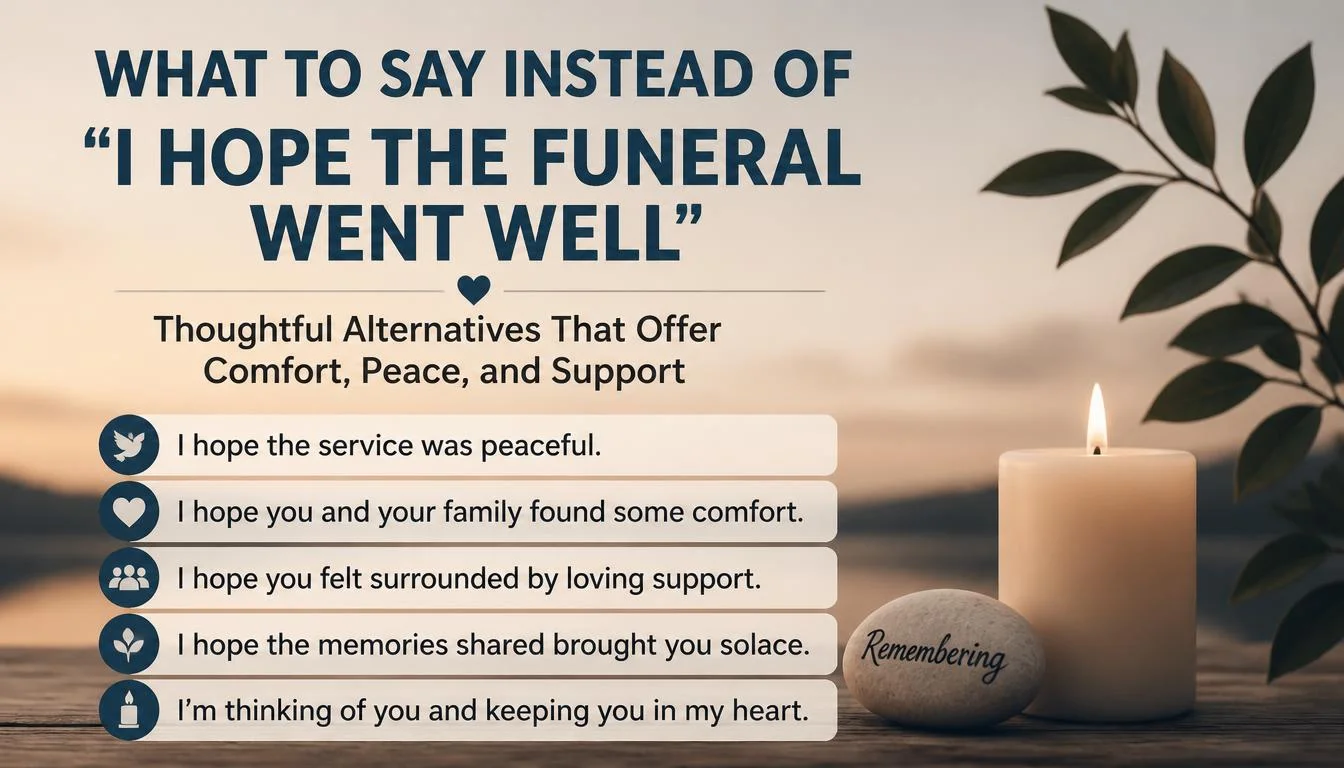 ‘I Hope the Funeral Went Well’