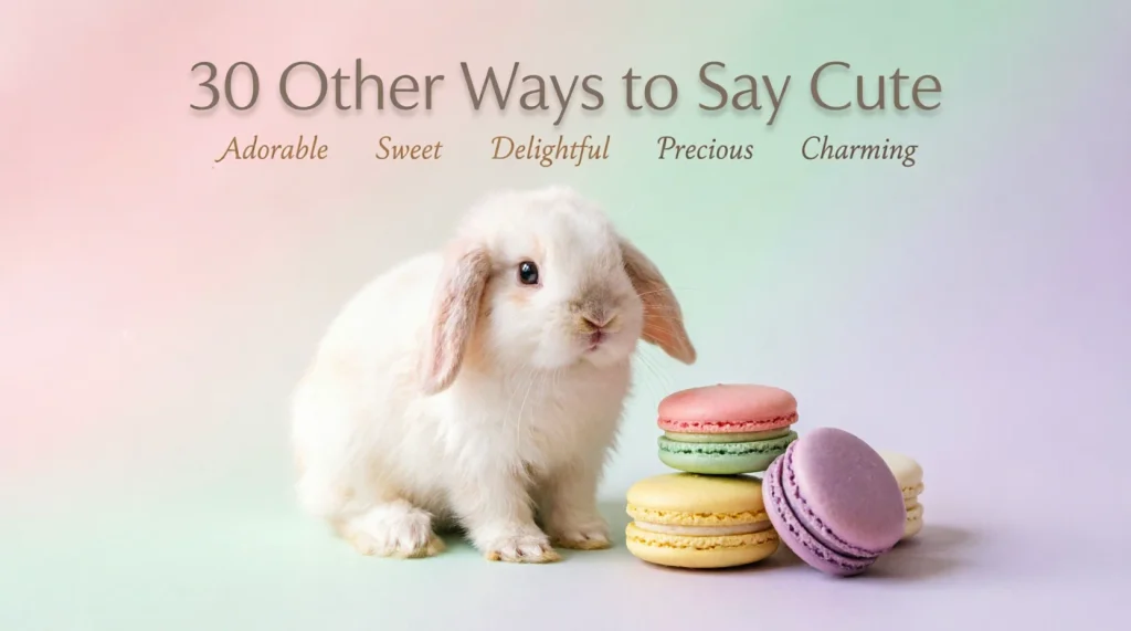 Other Ways to Say ‘Cute’ quick answer