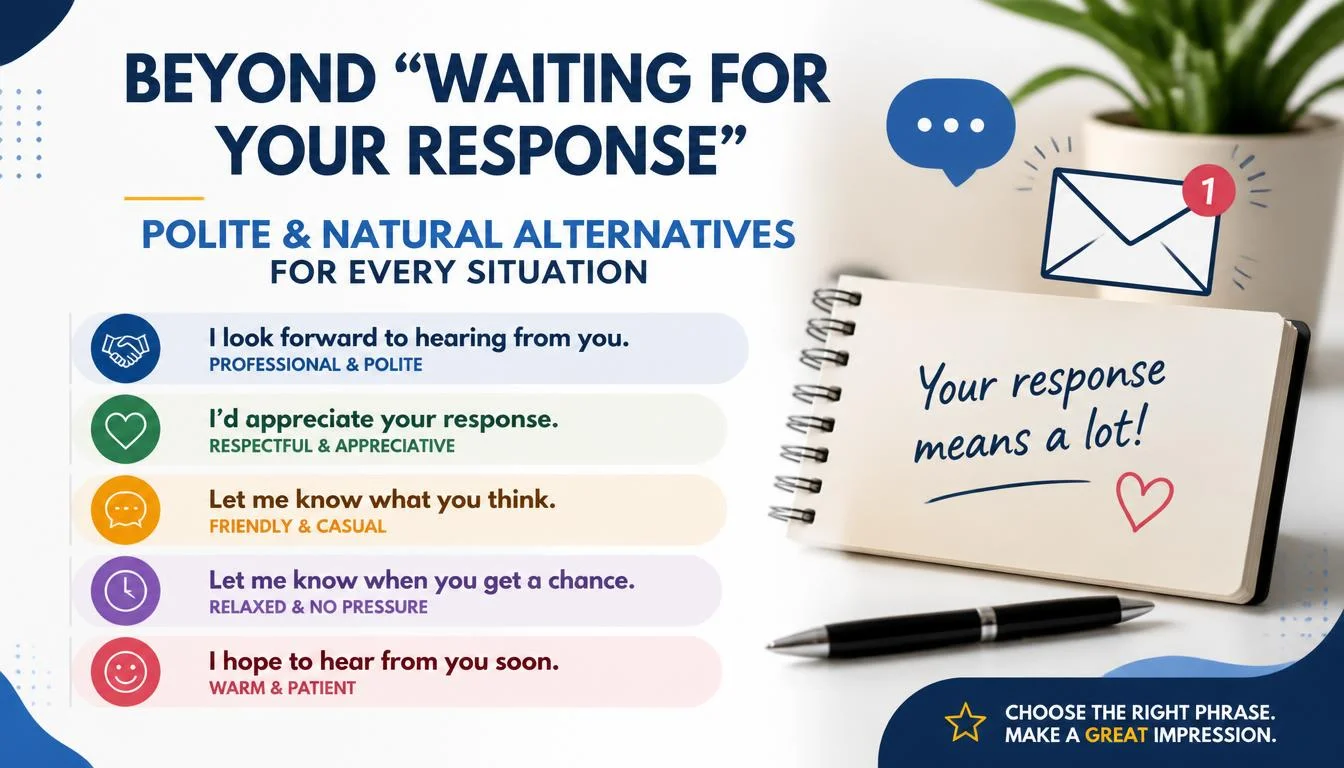 ‘Waiting for Your Response’ quick answer