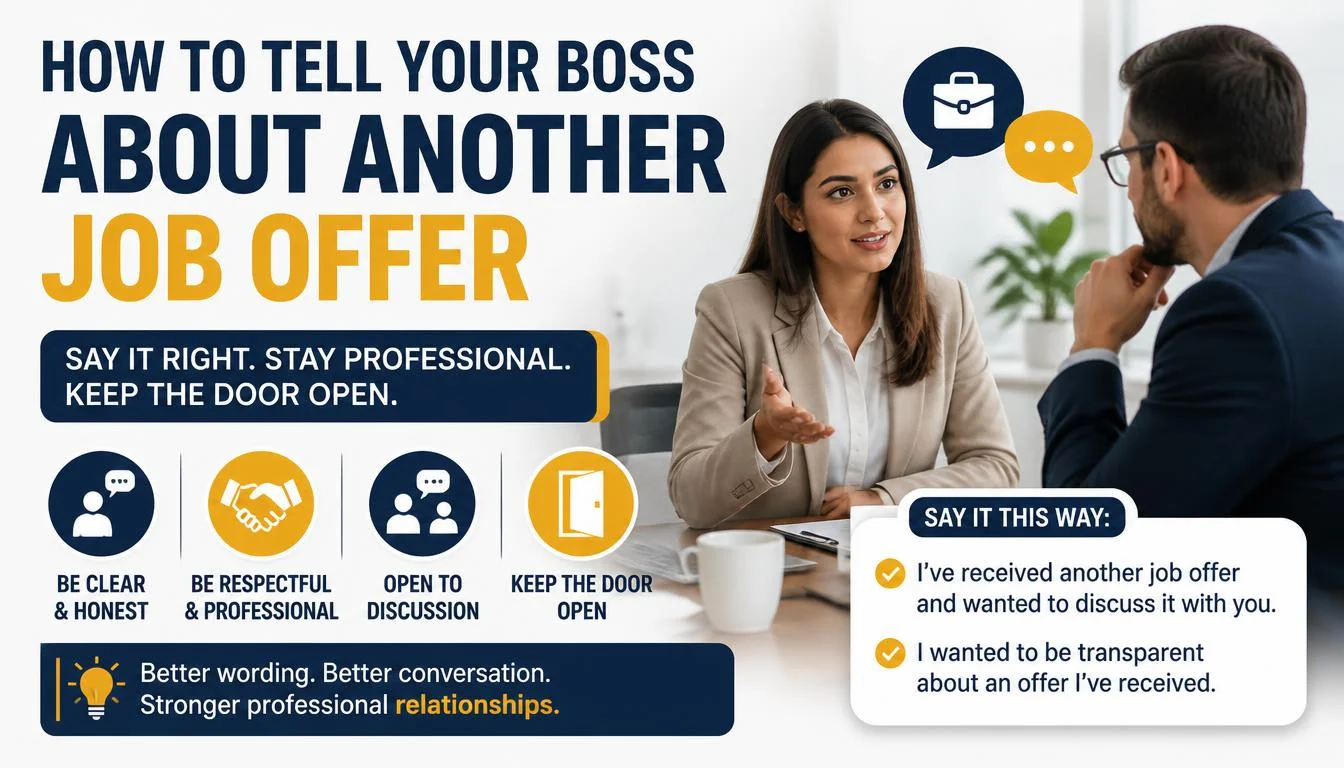 You Got Another Job Offer quick answer