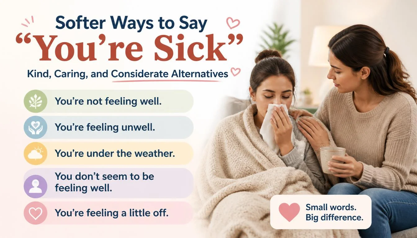 ‘You’re Sick’ quick answer