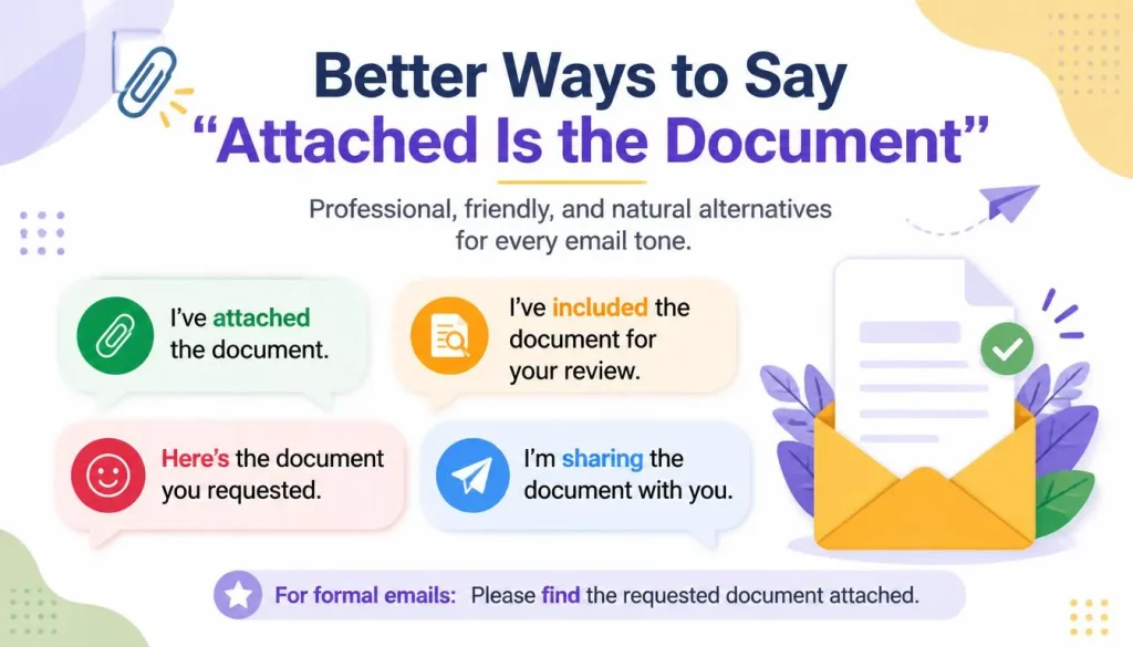 ‘Attached Is the Document’