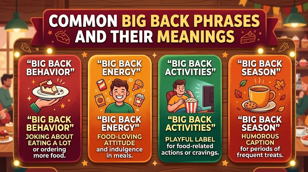 Common Big Back Phrases