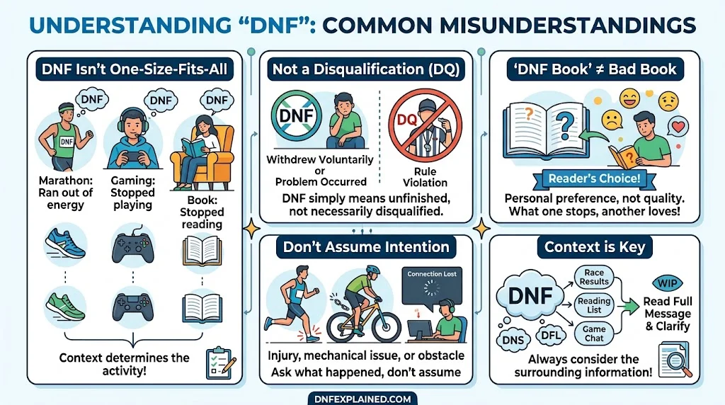 Common Misunderstandings About DNF