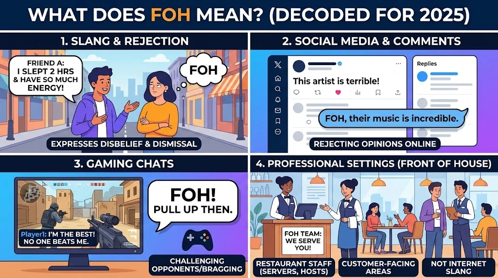 FOH Meaning in Different Contexts