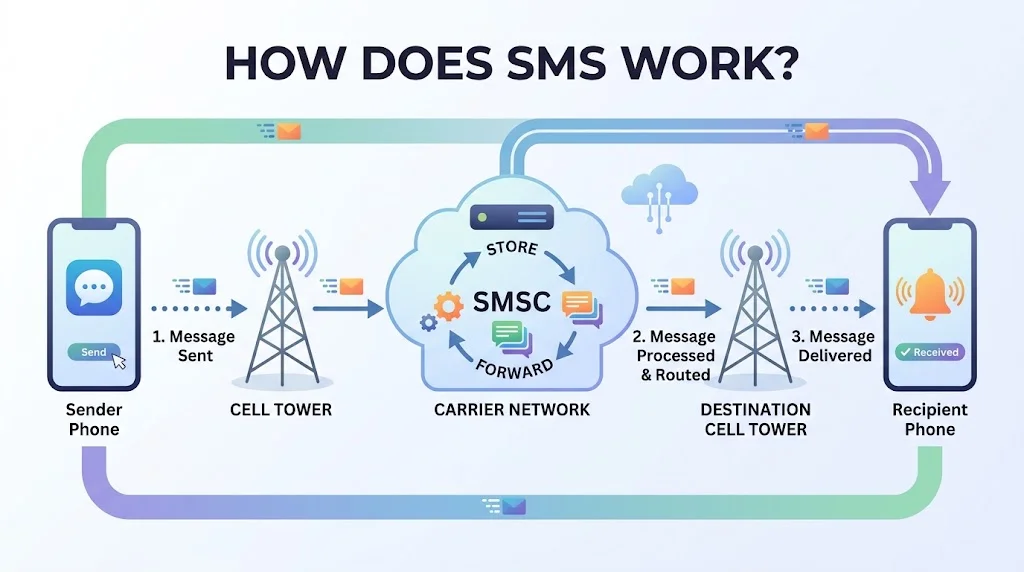 How Does SMS Work?