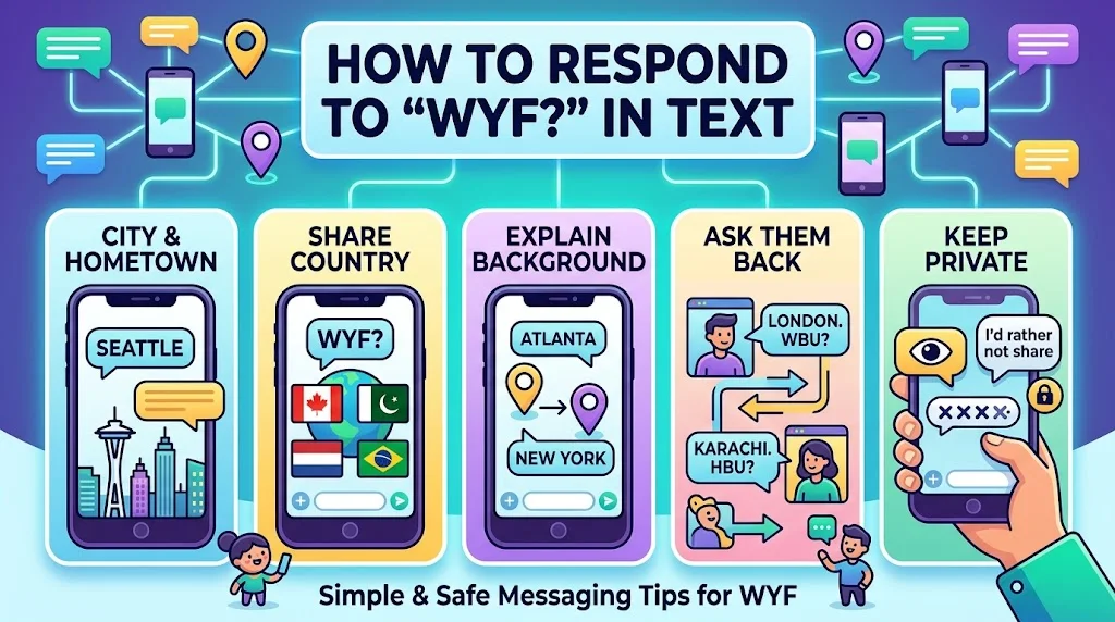 How to Respond to WYF in Text
