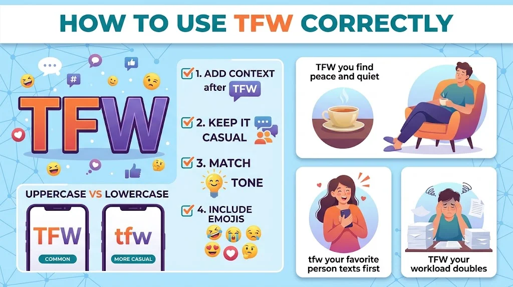 How to Use TFW Correctly