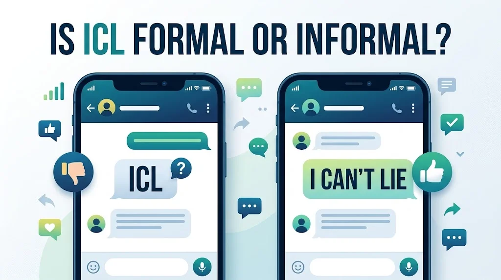 Is ICL Formal or Informal?