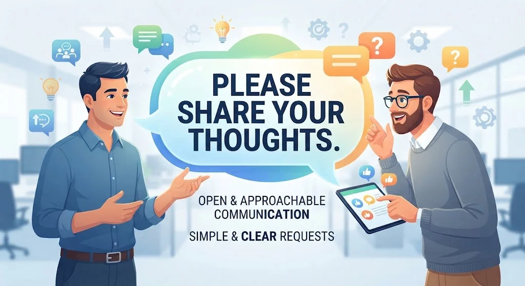 Please Share Your Thoughts