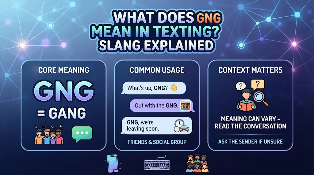 Quick Answer: What Does GNG Mean