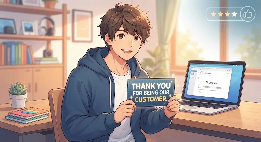Thank You for Being Our Customer