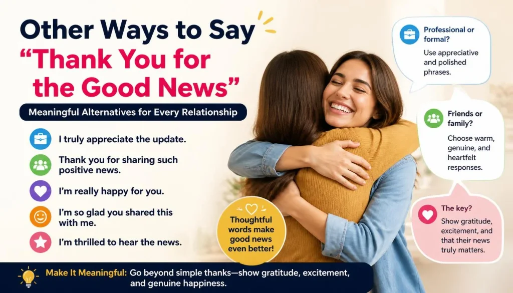 ‘Thank You for the Good News’
