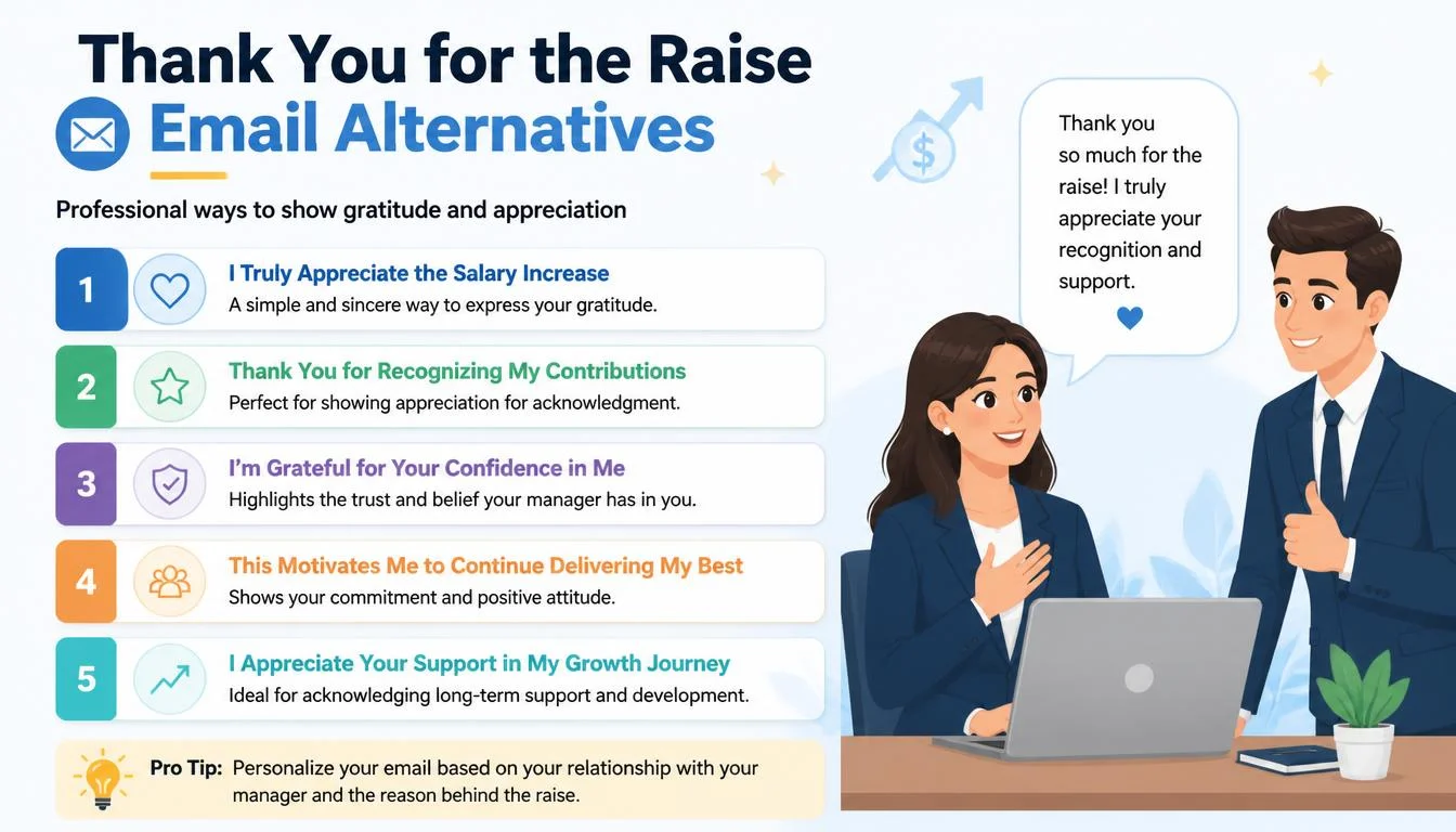 ‘Thank You for the Raise’ quick answer