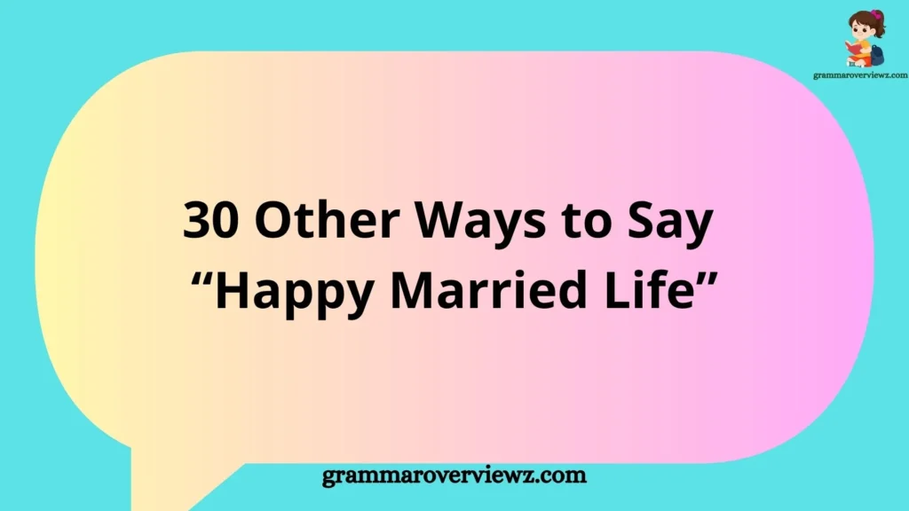 Newly wed couple celebrating marriage with greeting cards showing creative ways to say happy married life.