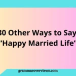 Newly wed couple celebrating marriage with greeting cards showing creative ways to say happy married life.