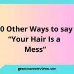 Other Ways to Say “Your Hair Is a Mess” with funny and friendly alternatives