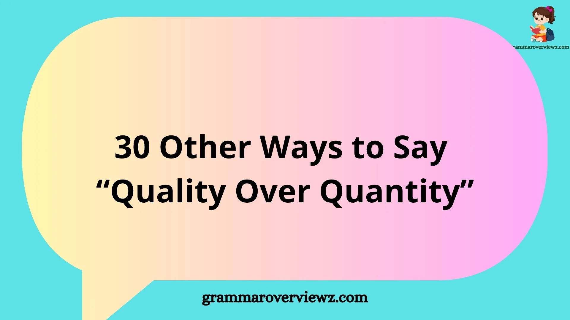 Other Ways to Say Quality Over Quantity with Examples