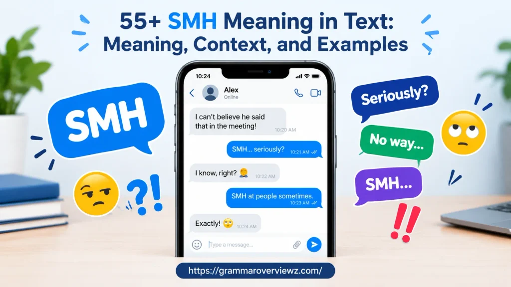SMH Meaning in Text