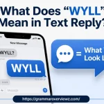 What Does WYLL Mean in Text Reply? meaning of WYLL texting slang
