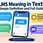 LMS meaning in text